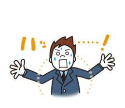 The sticker, narrow escape by our life. sticker #7754656