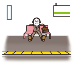 The sticker, narrow escape by our life. sticker #7754664