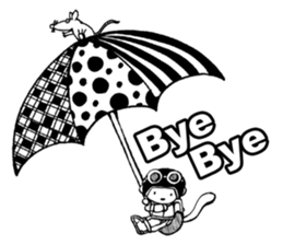 Dialogue between Black and White (I) sticker #7754751