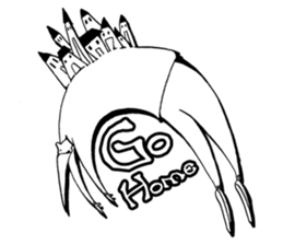 Dialogue between Black and White (I) sticker #7754753