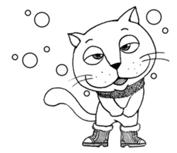 Dialogue between Black and White (I) sticker #7754755