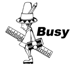 Dialogue between Black and White (I) sticker #7754758