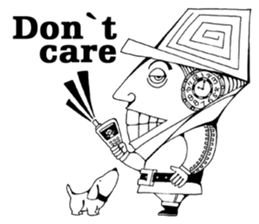 Dialogue between Black and White (I) sticker #7754765