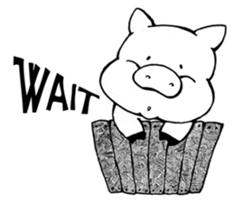 Dialogue between Black and White (I) sticker #7754766