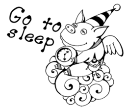 Dialogue between Black and White (I) sticker #7754769