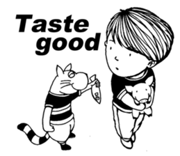 Dialogue between Black and White (I) sticker #7754774