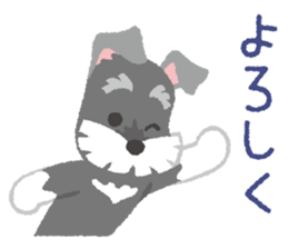 Tuna of Schnauzer 5 sticker #7754990