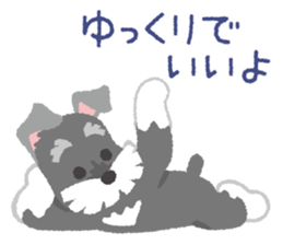 Tuna of Schnauzer 5 sticker #7755002