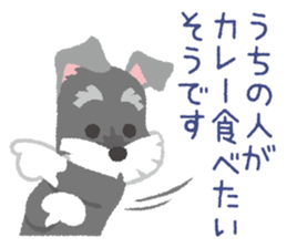 Tuna of Schnauzer 5 sticker #7755016