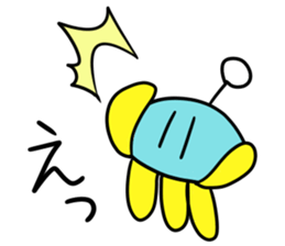 Jellyfish with the antenna sticker #7755350