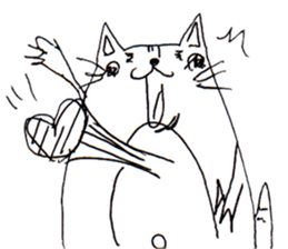 Very Cute Cat Stickers 3. sticker #7756939