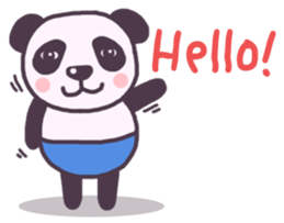 My cute Panda sticker #7756988