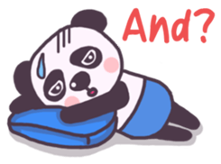 My cute Panda sticker #7757009