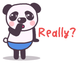My cute Panda sticker #7757019