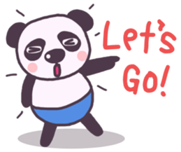 My cute Panda sticker #7757025