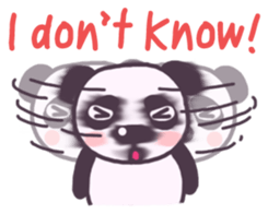 My cute Panda sticker #7757027