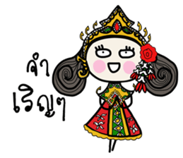Fiya Thai Costume sticker #7757887