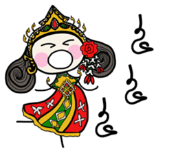 Fiya Thai Costume sticker #7757888