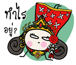 Fiya Thai Costume sticker #7757891