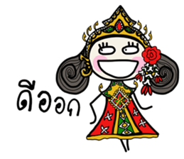 Fiya Thai Costume sticker #7757922