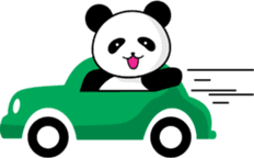 CULIPA - Cute Little Panda sticker #7758188