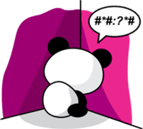 CULIPA - Cute Little Panda sticker #7758193
