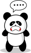 CULIPA - Cute Little Panda sticker #7758199