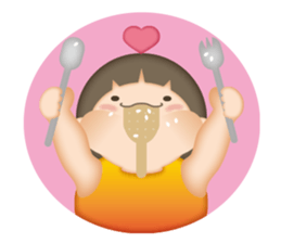 power of angel and devil in little boy. sticker #7758382