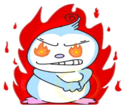 Blue say hello sticker #7758473