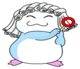 Blue say hello sticker #7758480