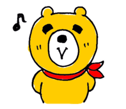 So Cute Playful Bear sticker #7758589