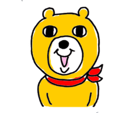 So Cute Playful Bear sticker #7758601