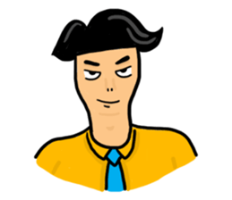 Undershirt Man sticker #7758542