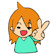 Everyday AHOGIRL sticker #7758734