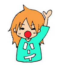 Everyday AHOGIRL sticker #7758735