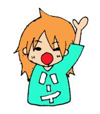 Everyday AHOGIRL sticker #7758735