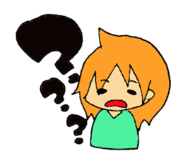 Everyday AHOGIRL sticker #7758738