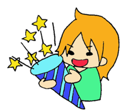 Everyday AHOGIRL sticker #7758744