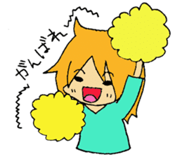 Everyday AHOGIRL sticker #7758745