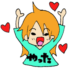 Everyday AHOGIRL sticker #7758749