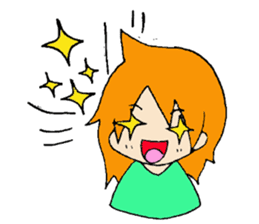 Everyday AHOGIRL sticker #7758752