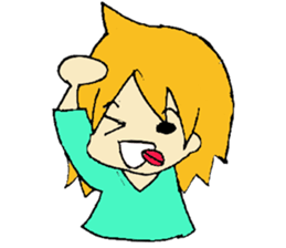 Everyday AHOGIRL sticker #7758753