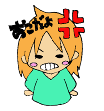 Everyday AHOGIRL sticker #7758754