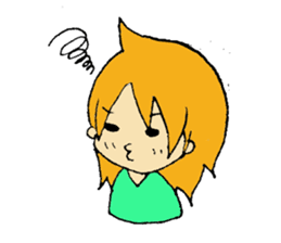 Everyday AHOGIRL sticker #7758755