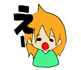 Everyday AHOGIRL sticker #7758758