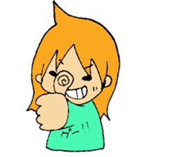 Everyday AHOGIRL sticker #7758759