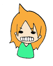 Everyday AHOGIRL sticker #7758760