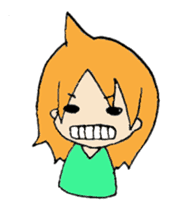 Everyday AHOGIRL sticker #7758760