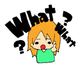 Everyday AHOGIRL sticker #7758770