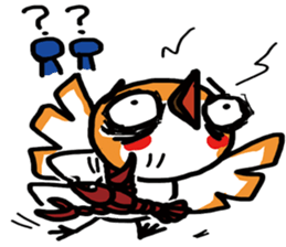 A little bad sparrow of personality sticker #7759249